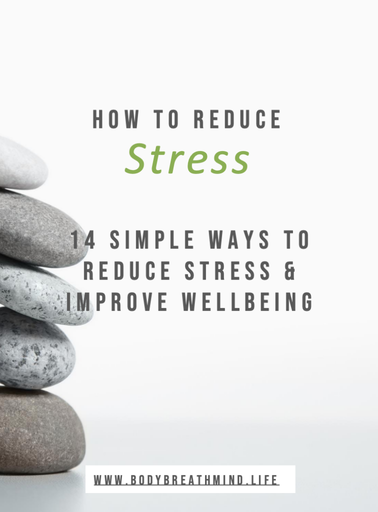 guide to reducing stress for wellbeing